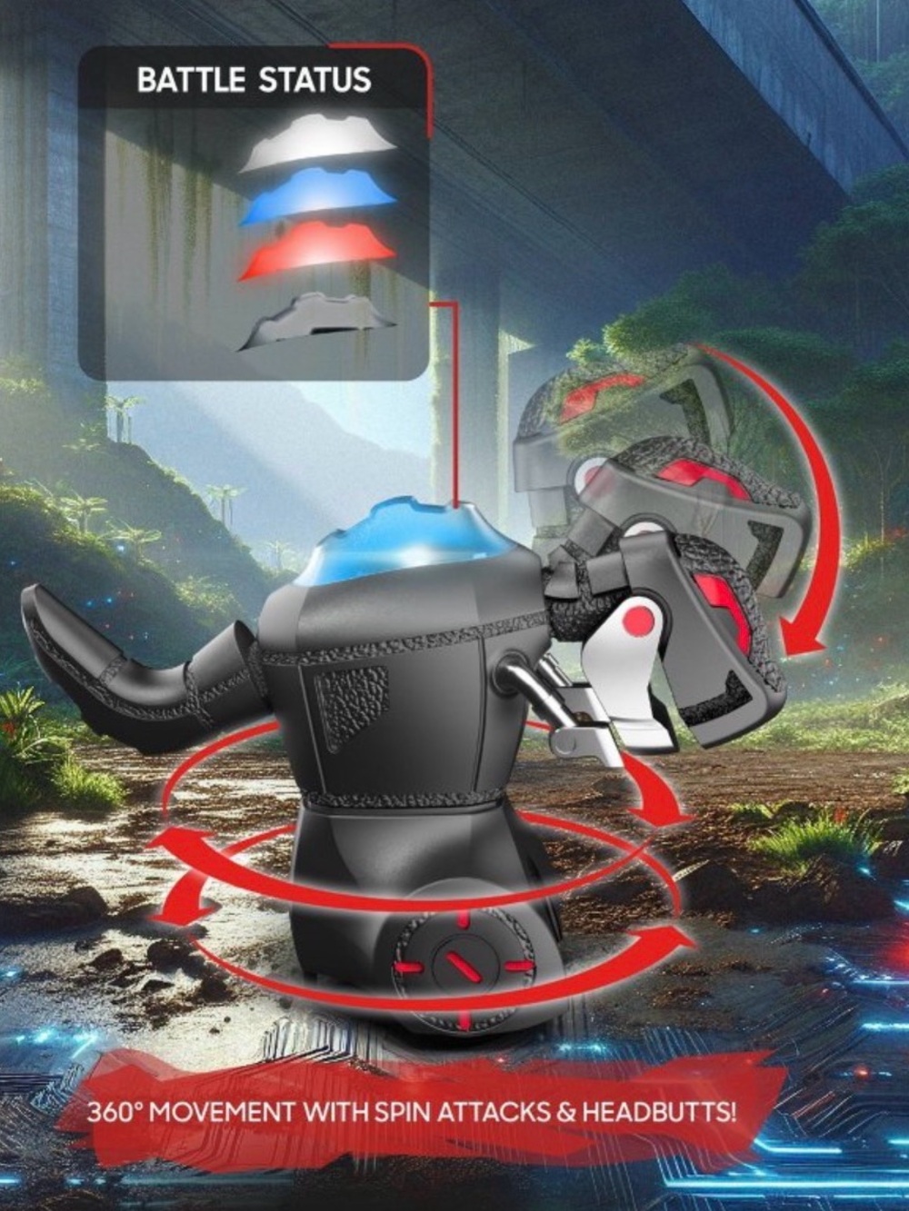 Sharper Image® Robo Raptor Rivals - Picture 3 of 7